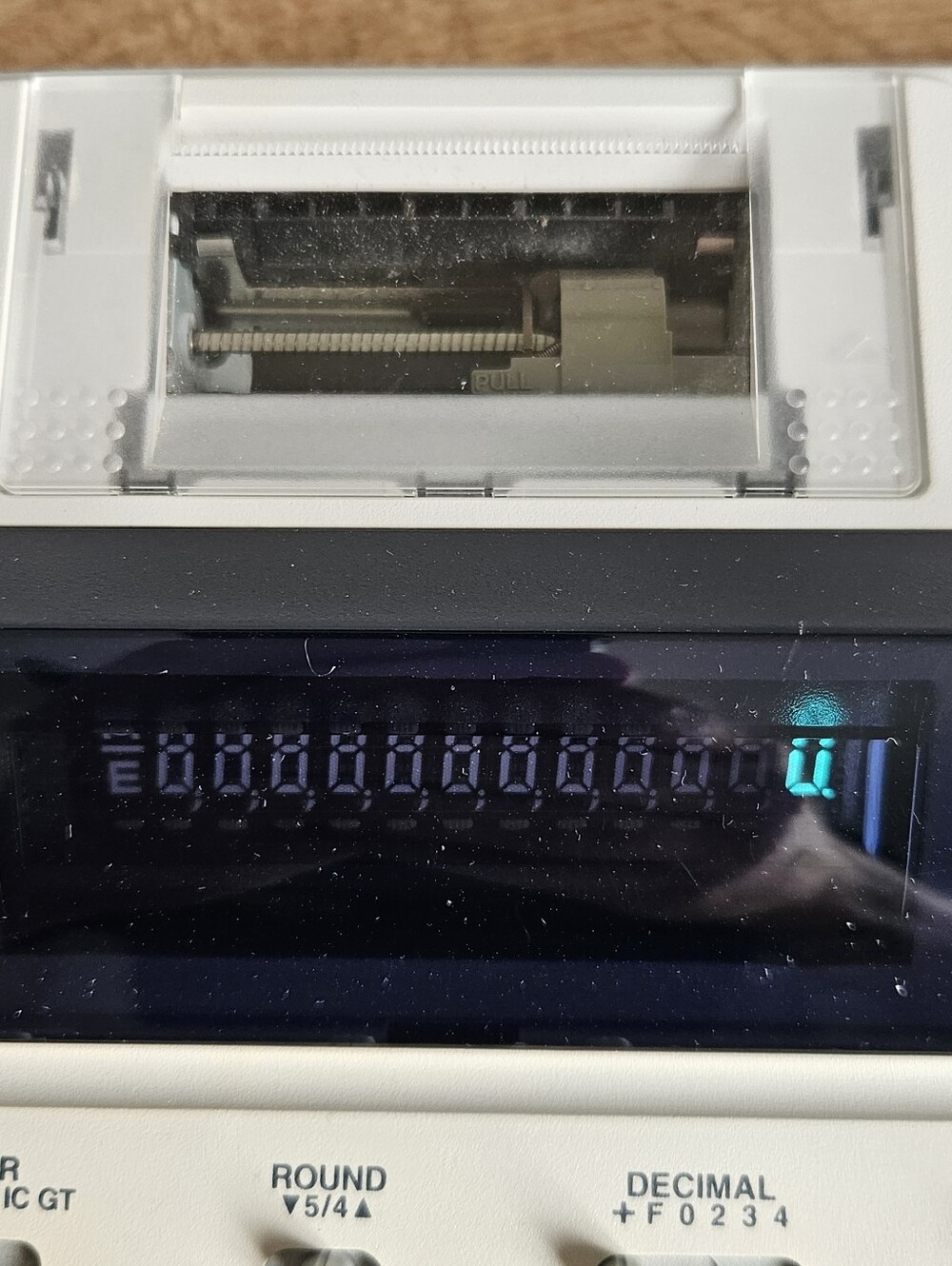 Texas Instruments TI-5045 SV 12-Digit 2-Color Printing Calculator - Tested - Picture 8 of 14